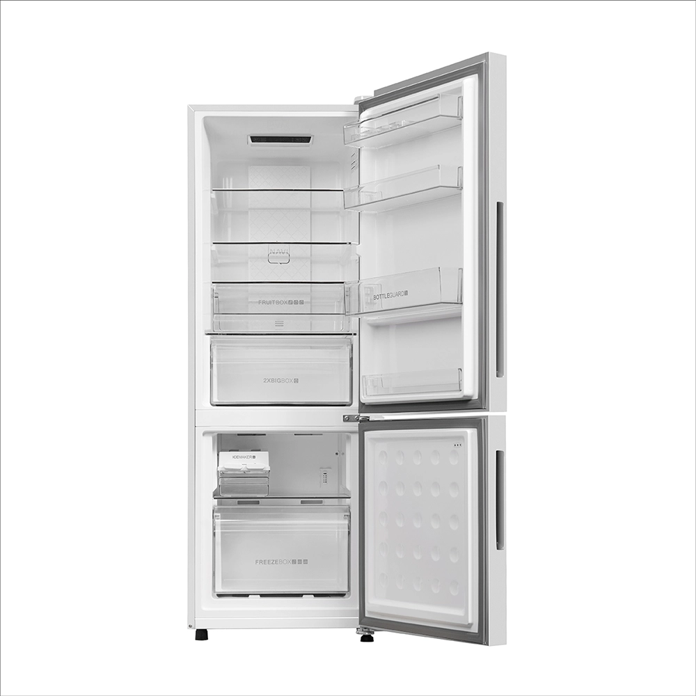 Haier 265L 2 Star Mirror Glass Bottom Mount Refrigerator